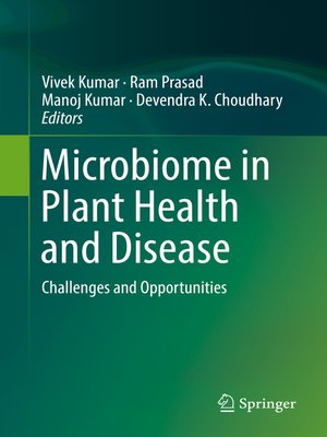 cover image of Microbiome in Plant Health and Disease